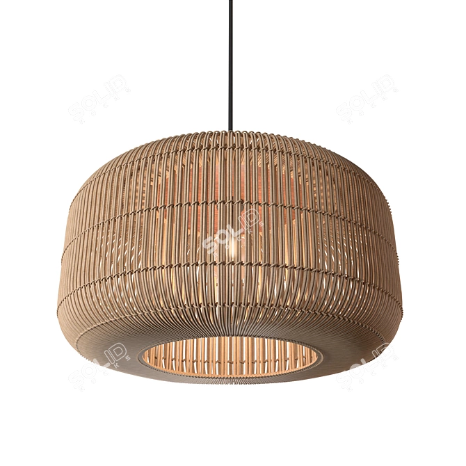 DBODHI BUCKET Pendant Light 3D model image 1