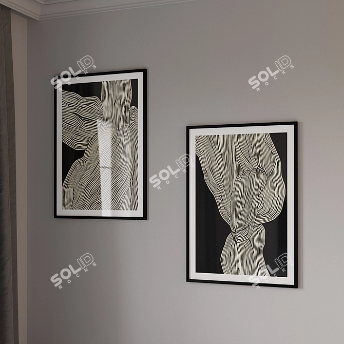 Hein Studio Poster Set 2 3D model image 4