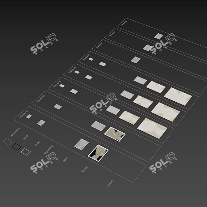 Hein Studio Poster Set 2 3D model image 6