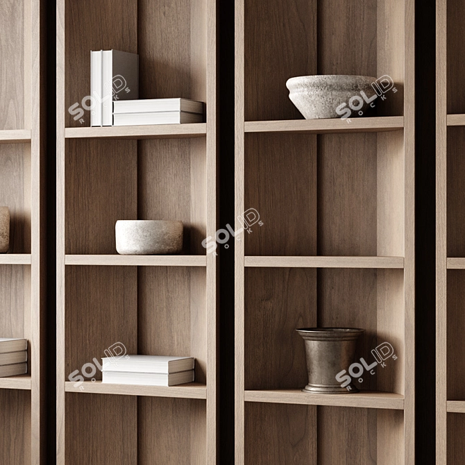 Office Desk Setup Kit 3D model image 5