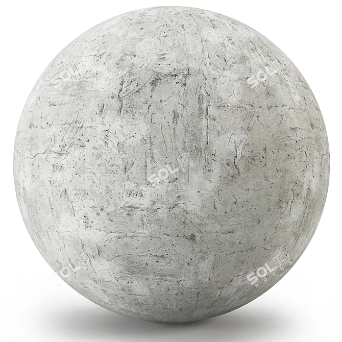 Concrete Texture Collection Pack 3D model image 2