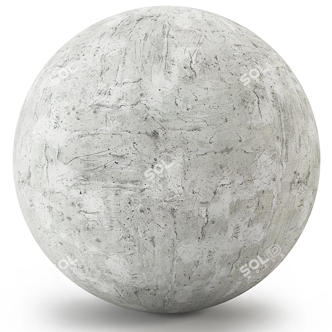 Concrete Texture Collection Pack 3D model image 4