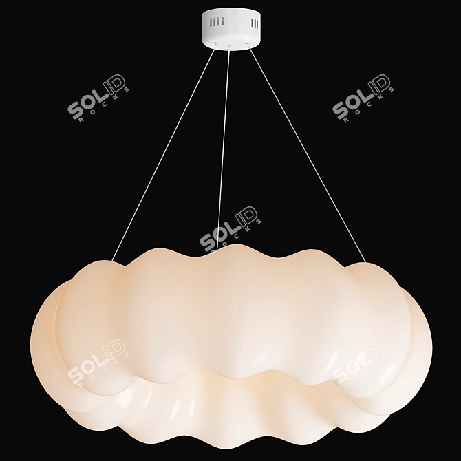 Modern Eclectic Chandeleirs, Vivid Illumination 3D model image 4