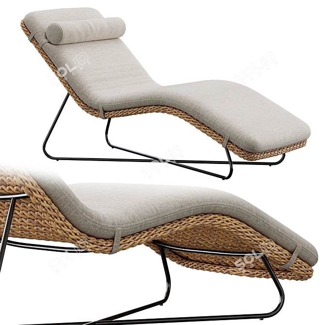 Grotta Outdoor Wicker Set 2016 3D model image 1