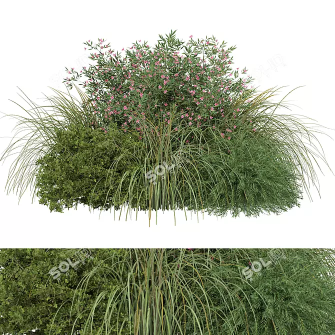 Botanical No.8 Figurine Kit 3D model image 1