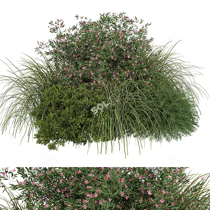 Botanical No.8 Figurine Kit 3D model image 3