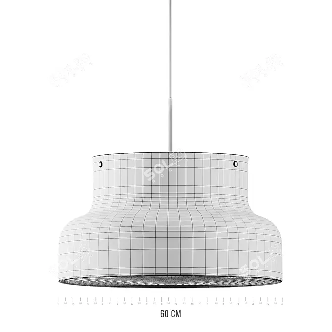 Bumling Large Pendant Light 3D model image 5