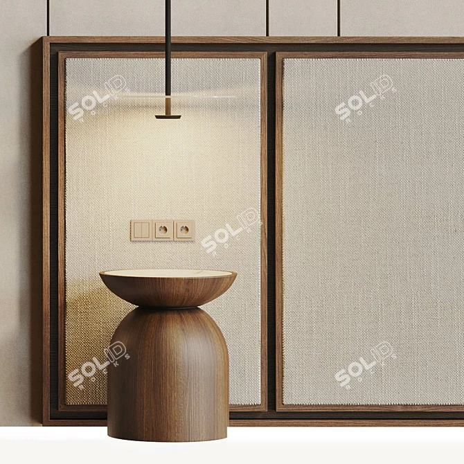 Decorative 3D Wall Panel 007 3D model image 3