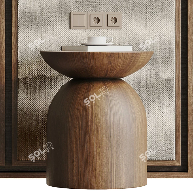 Decorative 3D Wall Panel 007 3D model image 4