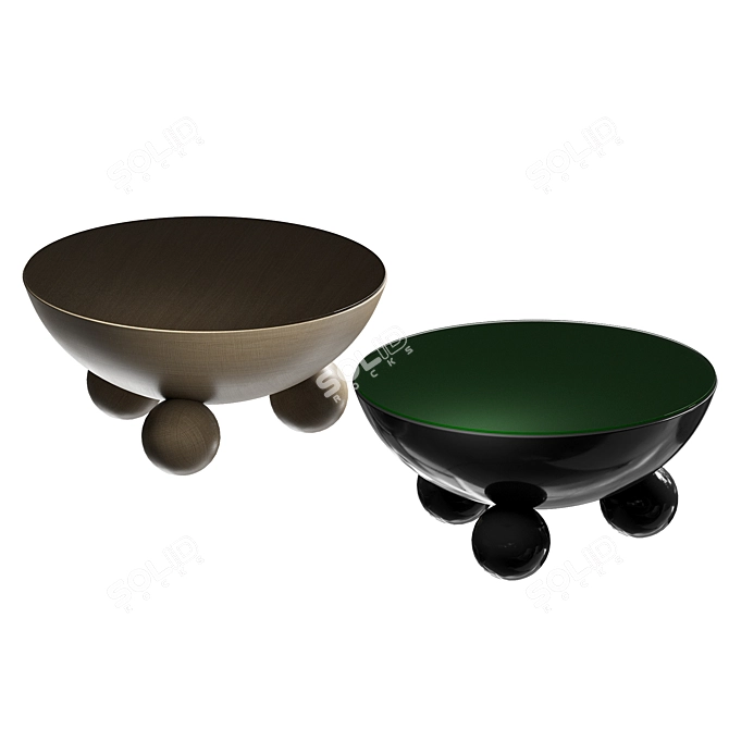 Contemporary ORINDZH Coffee Table 3D model image 2