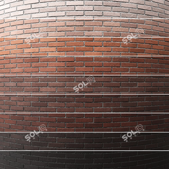 Seamless Brick Texture Pack 3D model image 2