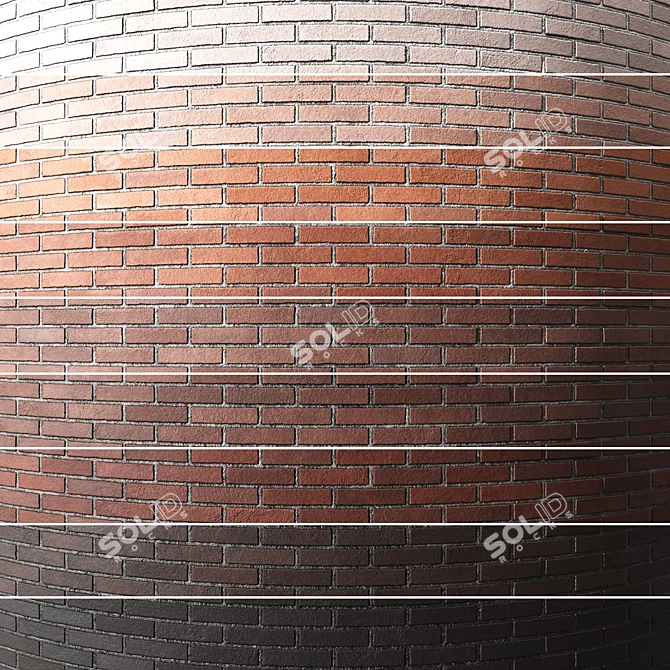 Seamless Brick Texture Pack 3D model image 10