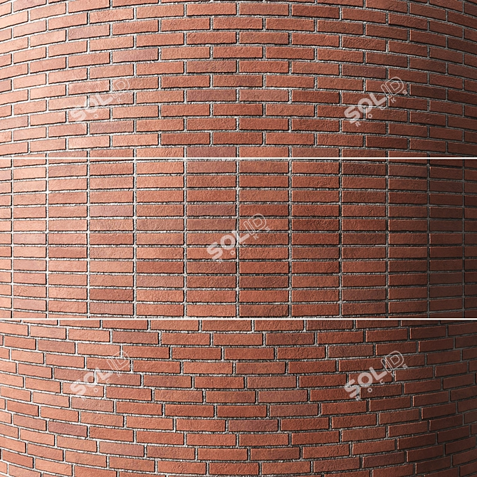 Seamless Brick Texture Pack 3D model image 11