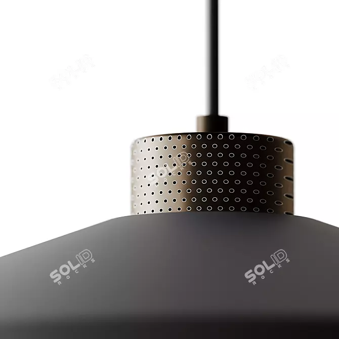 Modern Edge Pendant Lamp - Large 3D model image 4