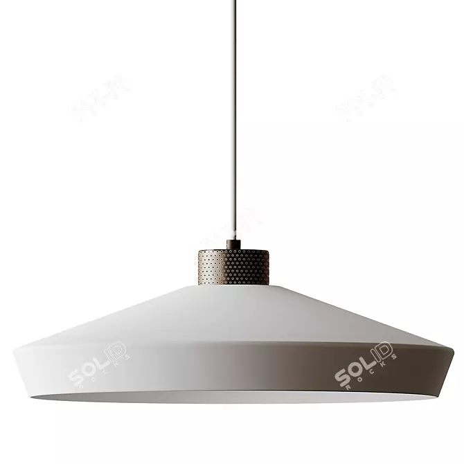 Modern Edge Pendant Lamp - Large 3D model image 5