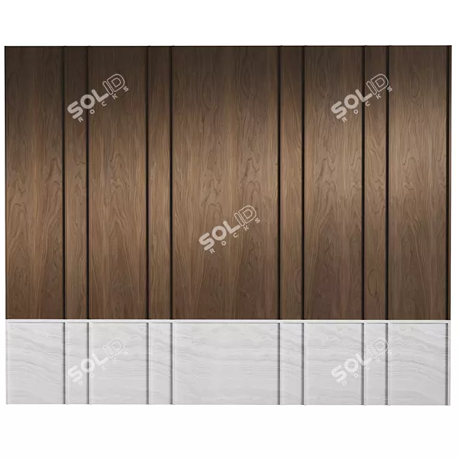 Decorative Wall Panels 3D model image 1