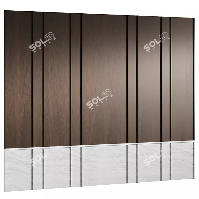 Decorative Wall Panels 3D model image 2