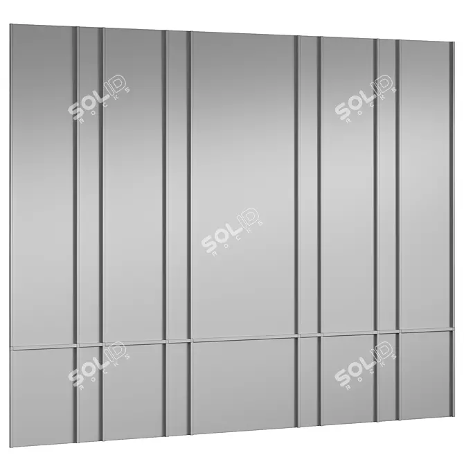 Decorative Wall Panels 3D model image 3