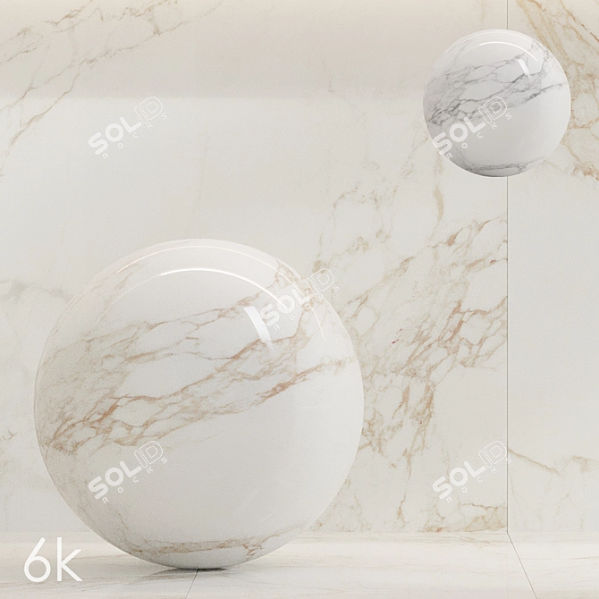 Capraia Marble Bundle | Textured 3D Tiles 3D model image 1