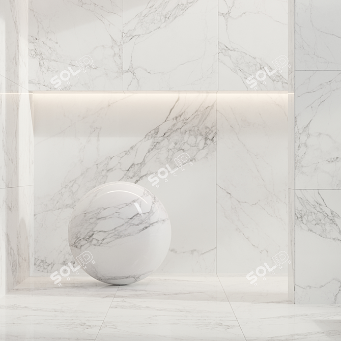 Capraia Marble Bundle | Textured 3D Tiles 3D model image 5