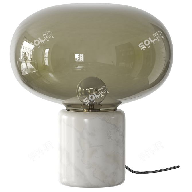 Sleek Vieno Table Lamp 3D model image 1