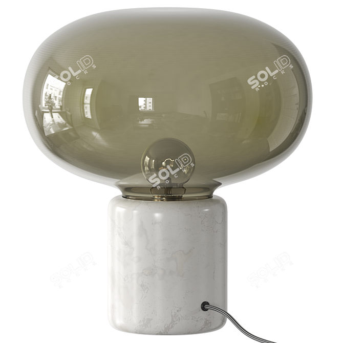 Sleek Vieno Table Lamp 3D model image 2