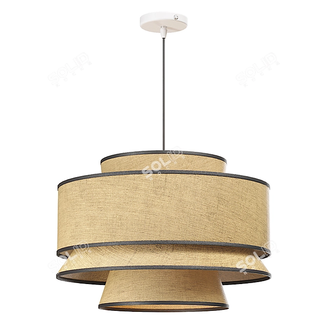 Minimalist Pendant Light - Lampatron Johnas 3D model image 3