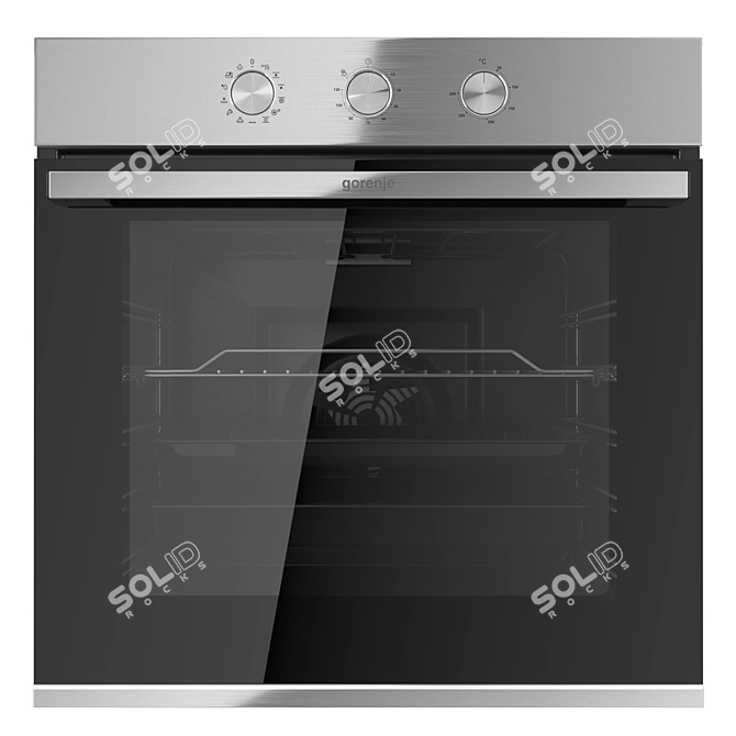 Gorenje Built-In Oven Model BO6727E03X 3D model image 1