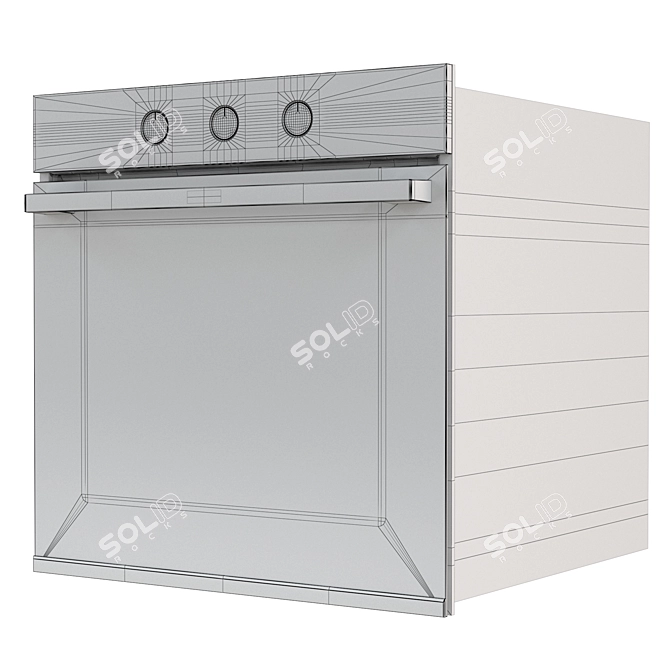 Gorenje Built-In Oven Model BO6727E03X 3D model image 4