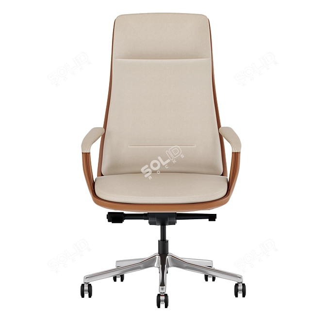 Luxury Executive Office Chair 3D model image 4