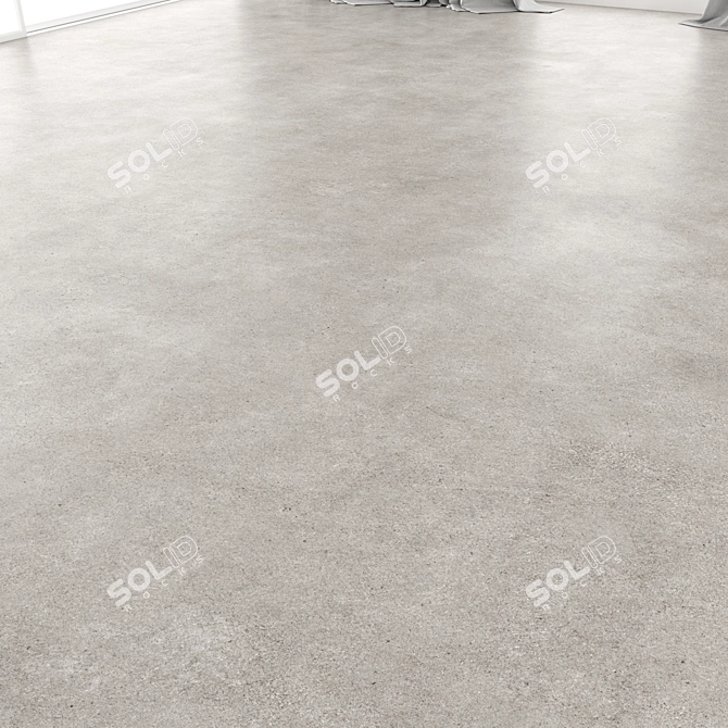 Polished Concrete Floor Material 3D model image 2