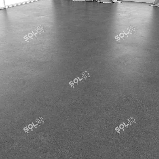 Polished Concrete Floor Material 3D model image 3