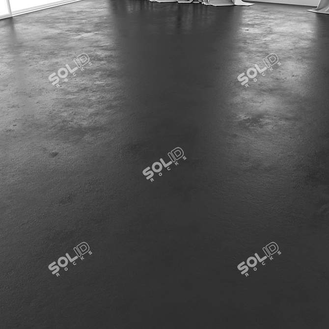 High-Quality Polished Concrete Materials 3D model image 3