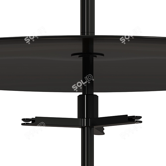 Elegant Bell Pendant Light Fixture 3D model image 5