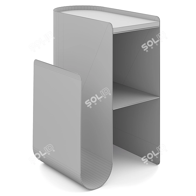 Modern Vault Side Table: Ferm Living 3D model image 7