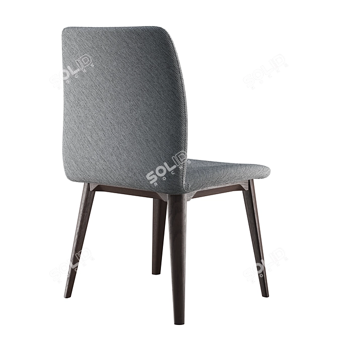 Giellesse Doris Contemporary Kitchen Chair 3D model image 5