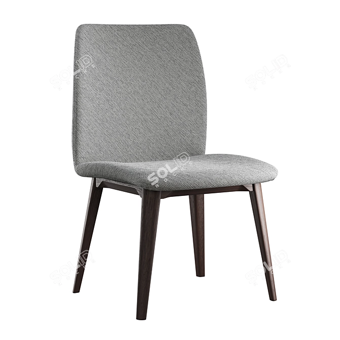 Giellesse Doris Contemporary Kitchen Chair 3D model image 6