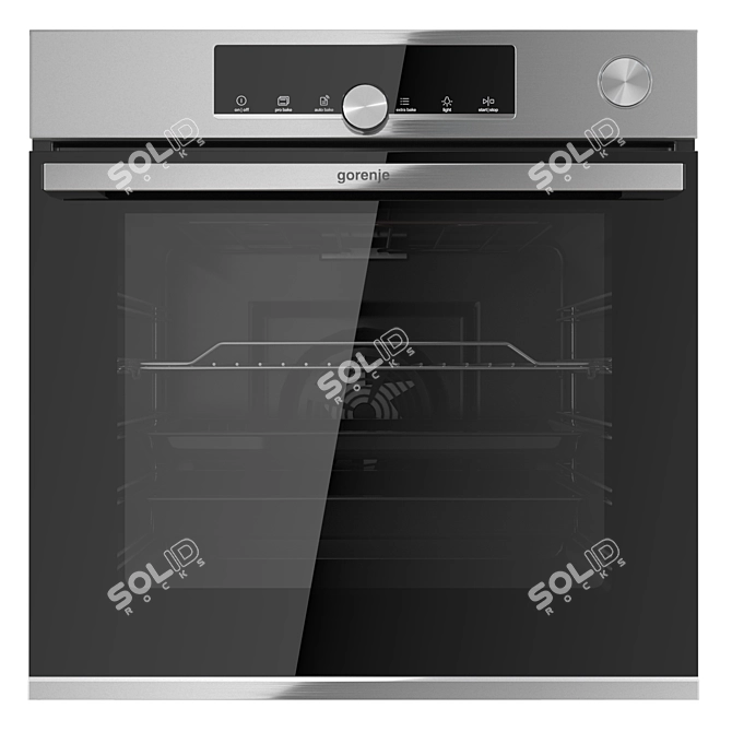 Title: Gorenje Built-In Oven BSA6747A04X 3D model image 2