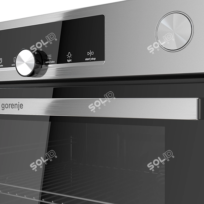 Title: Gorenje Built-In Oven BSA6747A04X 3D model image 5