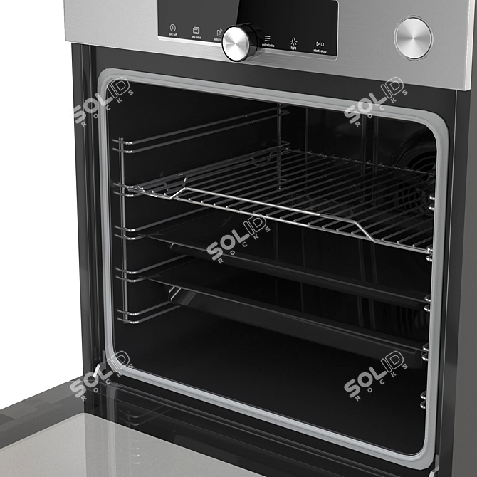 Title: Gorenje Built-In Oven BSA6747A04X 3D model image 6