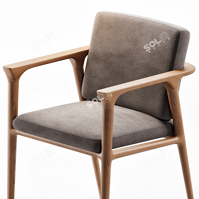 Modern Zio Chair 2017 Version 3D model image 6