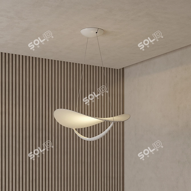 Foscarini Plena Pendant Light Fixture 3D model image 2