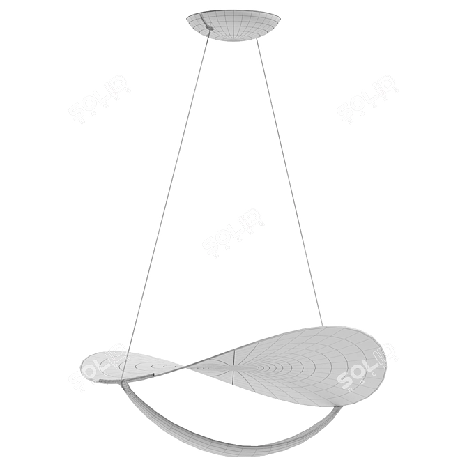 Foscarini Plena Pendant Light Fixture 3D model image 5