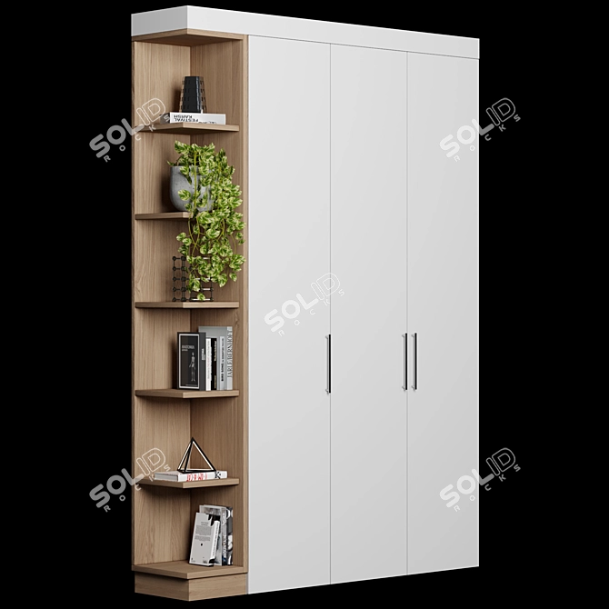 Modular Storage Rack 072 3D model image 2