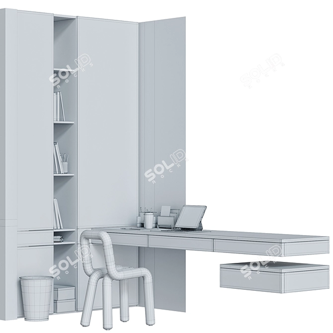 Modern Furniture Set-005 3D model image 4