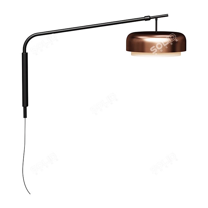 Clepsos Wall Sconce Light 3D model image 1