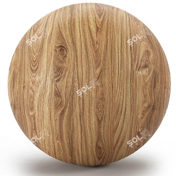 Seamless Wood Texture Collection 3D model image 2