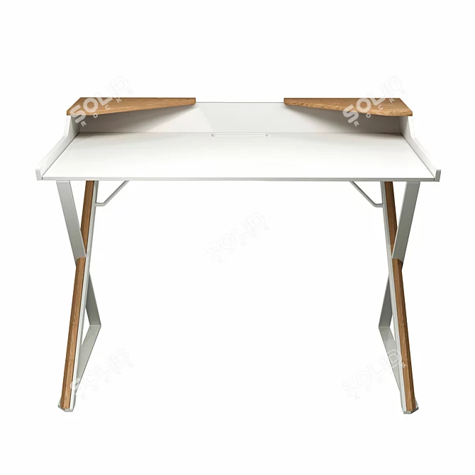 GRIN Modern Desk by Tohma 3D model image 8