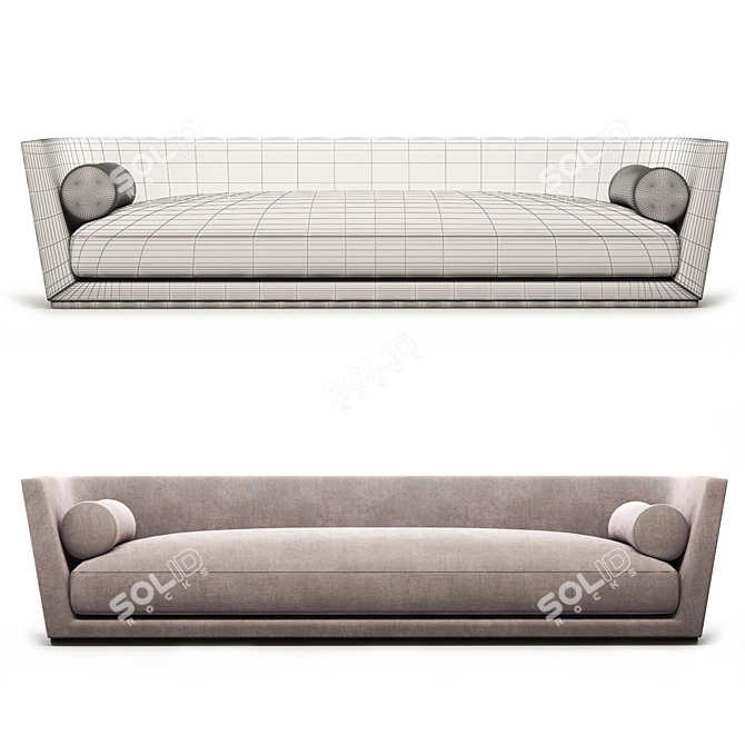 Modern Comfort Noonu Sofa Design 3D model image 3