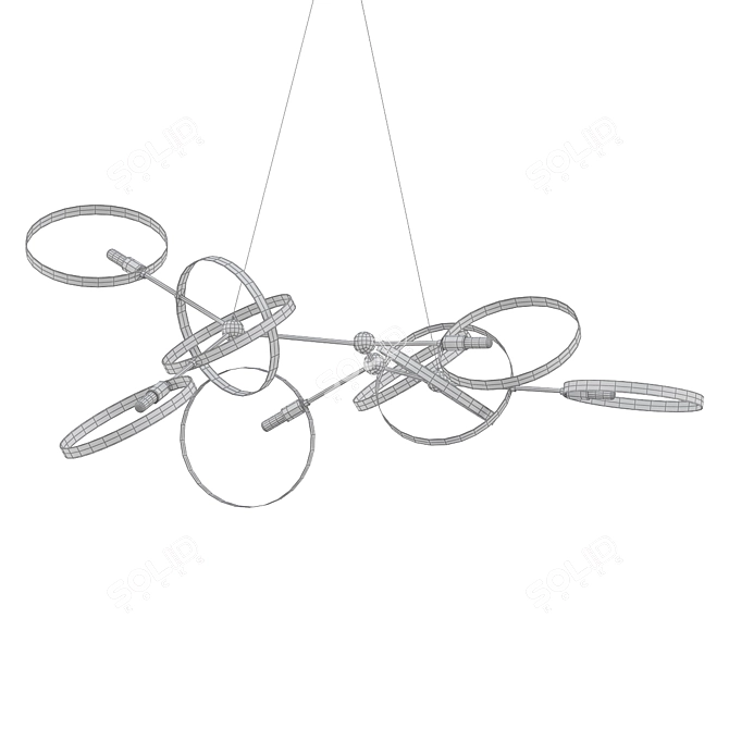 Modern Design Lamp SATA 3D model image 2